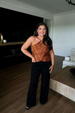 Pleated Copper Top