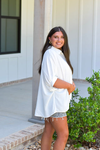 White Button Down