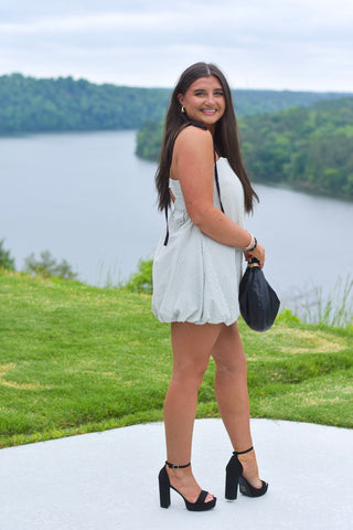 Stripe Bubble Romper