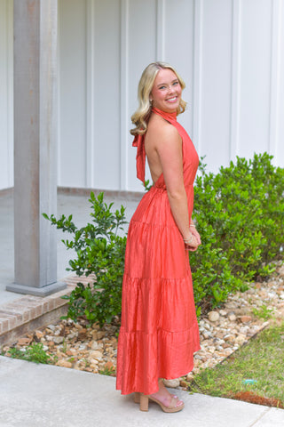 Metallic Mango Maxi