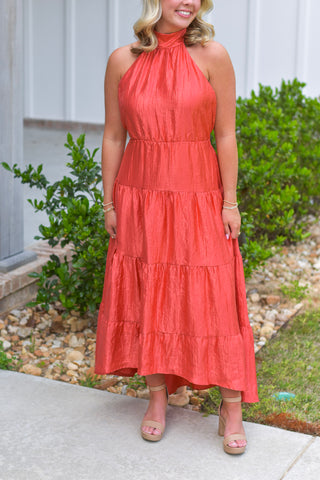 Metallic Mango Maxi