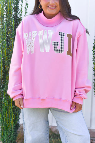 WWJD Mock Sweatshirt