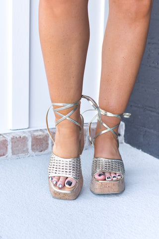 Brida Sandal - Gold