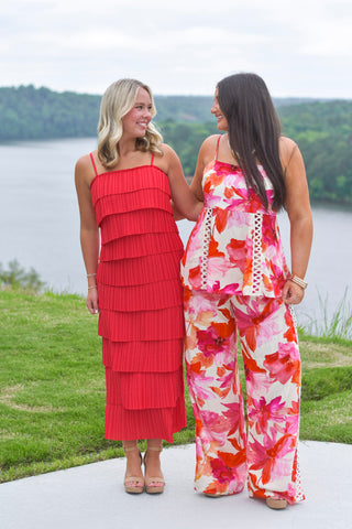 Sunset Floral Set