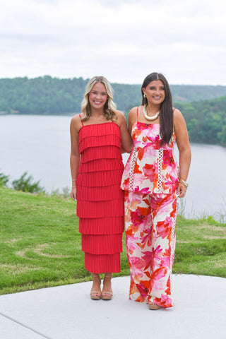 Sunset Floral Set