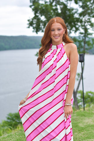 Candy Stripe Maxi