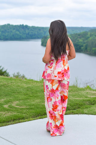 Sunset Floral Set