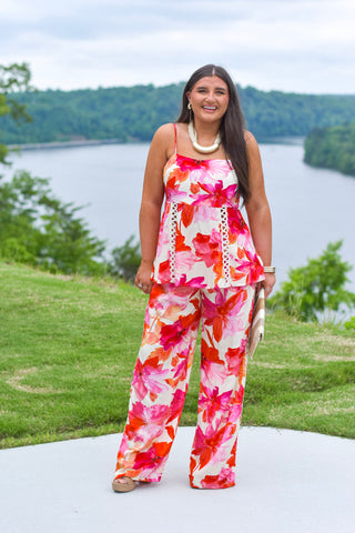 Sunset Floral Set