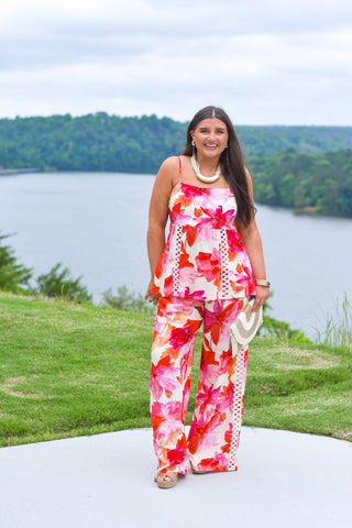 Sunset Floral Set