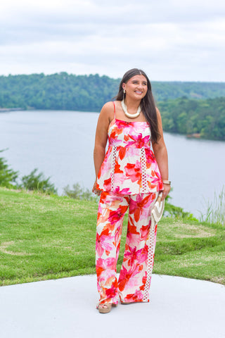 Sunset Floral Set