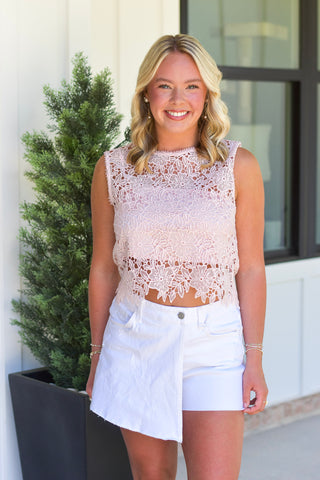 Zoey Lace Top