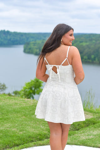 Ivory Sequin Mini