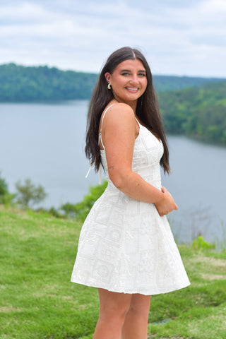 Ivory Sequin Mini