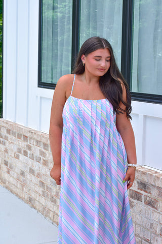 Pastel Stripes Maxi
