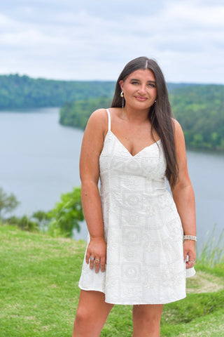 Ivory Sequin Mini