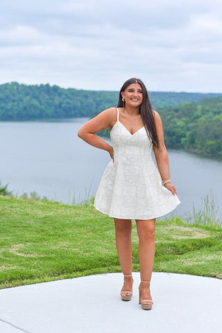 Ivory Sequin Mini