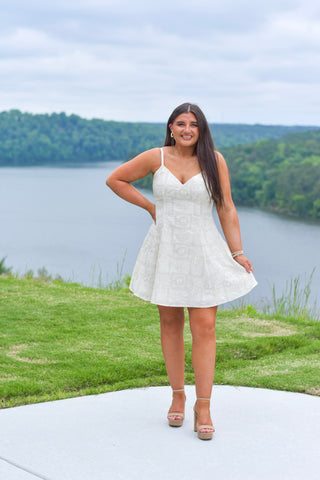 Ivory Sequin Mini