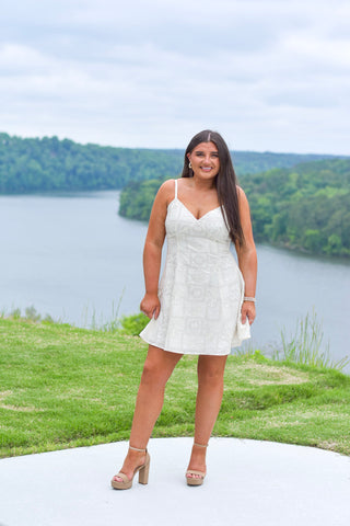 Ivory Sequin Mini