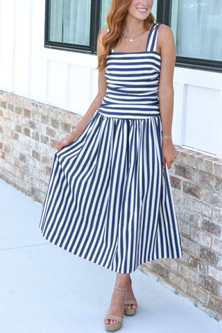 Georgie Stripe Dress