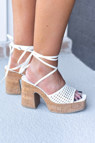 Brida Sandal - White