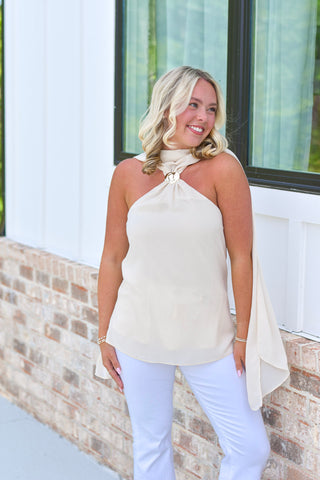 Chiffon Blouse - Ivory