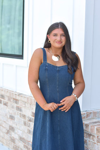 Sweet Denim Midi