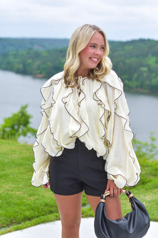 Ruffled Blouse