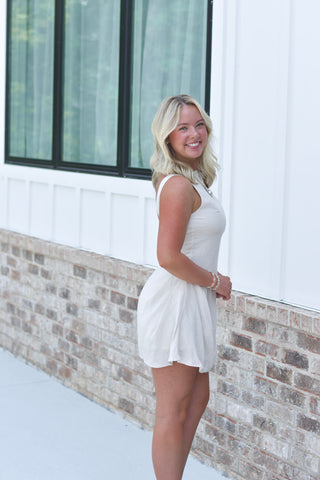 Oatmeal Mini Dress