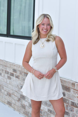 Oatmeal Mini Dress