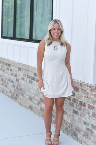 Oatmeal Mini Dress
