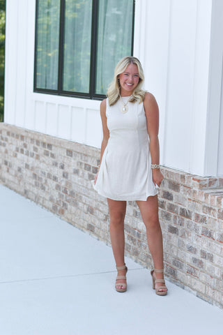 Oatmeal Mini Dress