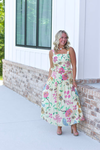 Yellow Skirt Set
