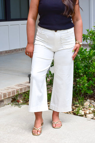 Scallop Pocket Pant
