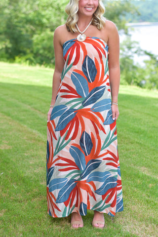 Sun Palm Dress