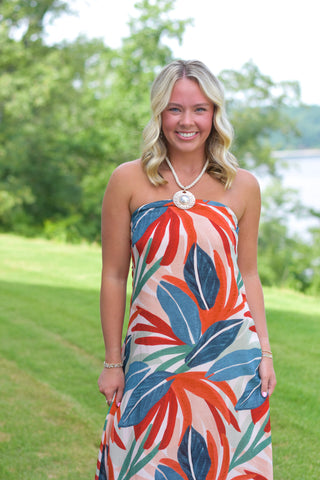 Sun Palm Dress