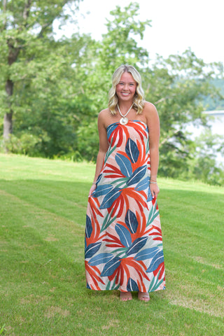 Sun Palm Dress