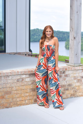 Sun Palm Jumpsuit