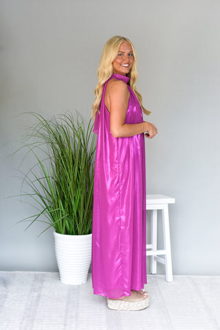 Valentina Jumpsuit - Magenta