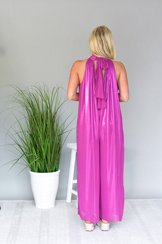 Valentina Jumpsuit - Magenta