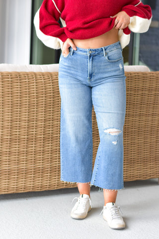 Ella Cropped Denim