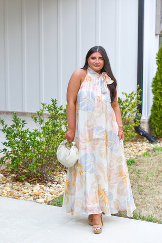 Pastel Floral Maxi