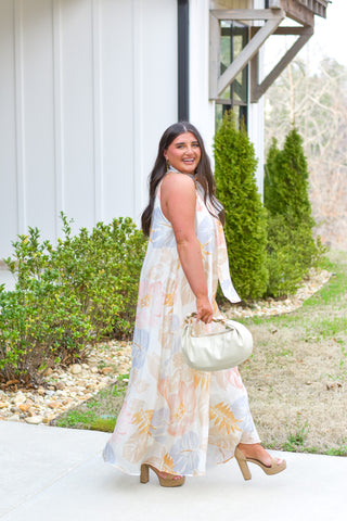 Pastel Floral Maxi