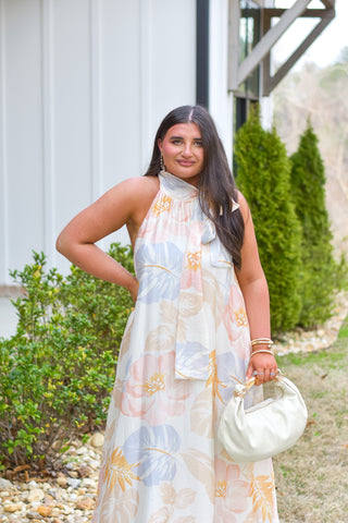 Pastel Floral Maxi