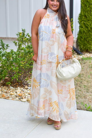 Pastel Floral Maxi