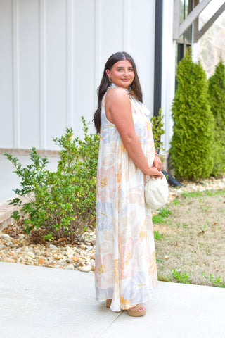Pastel Floral Maxi