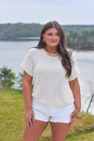 Cream Knit