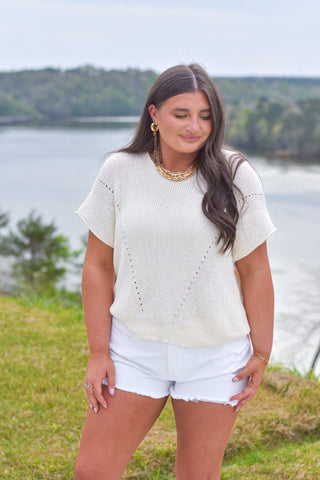 Cream Knit