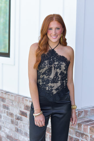 Black Lace Jumpsuit