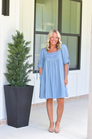 Chambray Babydoll