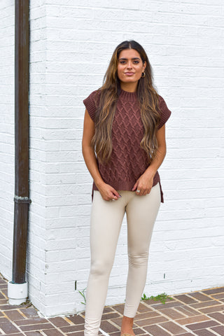 Brianna Sweater - Chocolate - Lavish Tuscaloosa